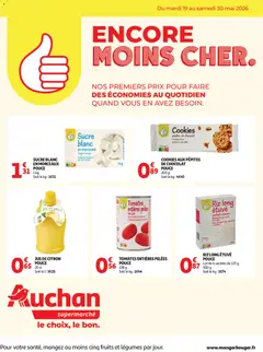 Prévisualisation de Auchan Marque Pouce supers du magasin Auchan formulaire valide 19/05/2026