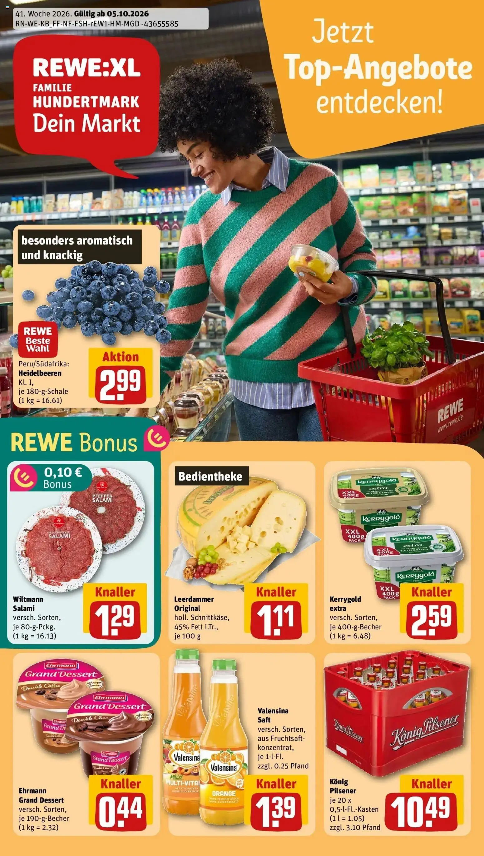 Vorschau von dem Prospekt des Geschäftes Rewe, gültig ab dem 05.10.2026