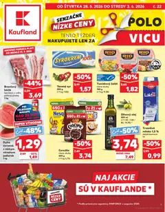 Náhľad Kaufland letáku platného od 28.05.2026