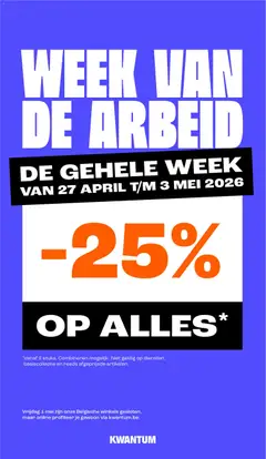 Voorbeeld van Kwantum Folder / Publicité van winkel Kwantum geldig vanaf 27/04/2026