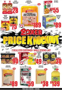 Preview of Boxer flyer valid from 07/09/2026
