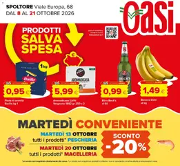 Anteprima dell'opuscolo Oasi volantino Spoltore dal negozio Oasi valido da 08/10/2026