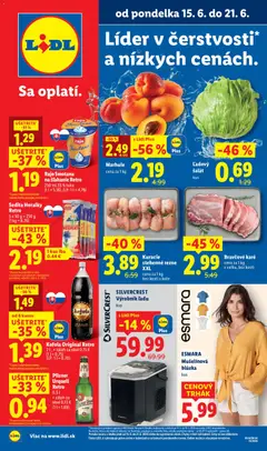 Náhľad Lidl letáku platného od 15.06.2026