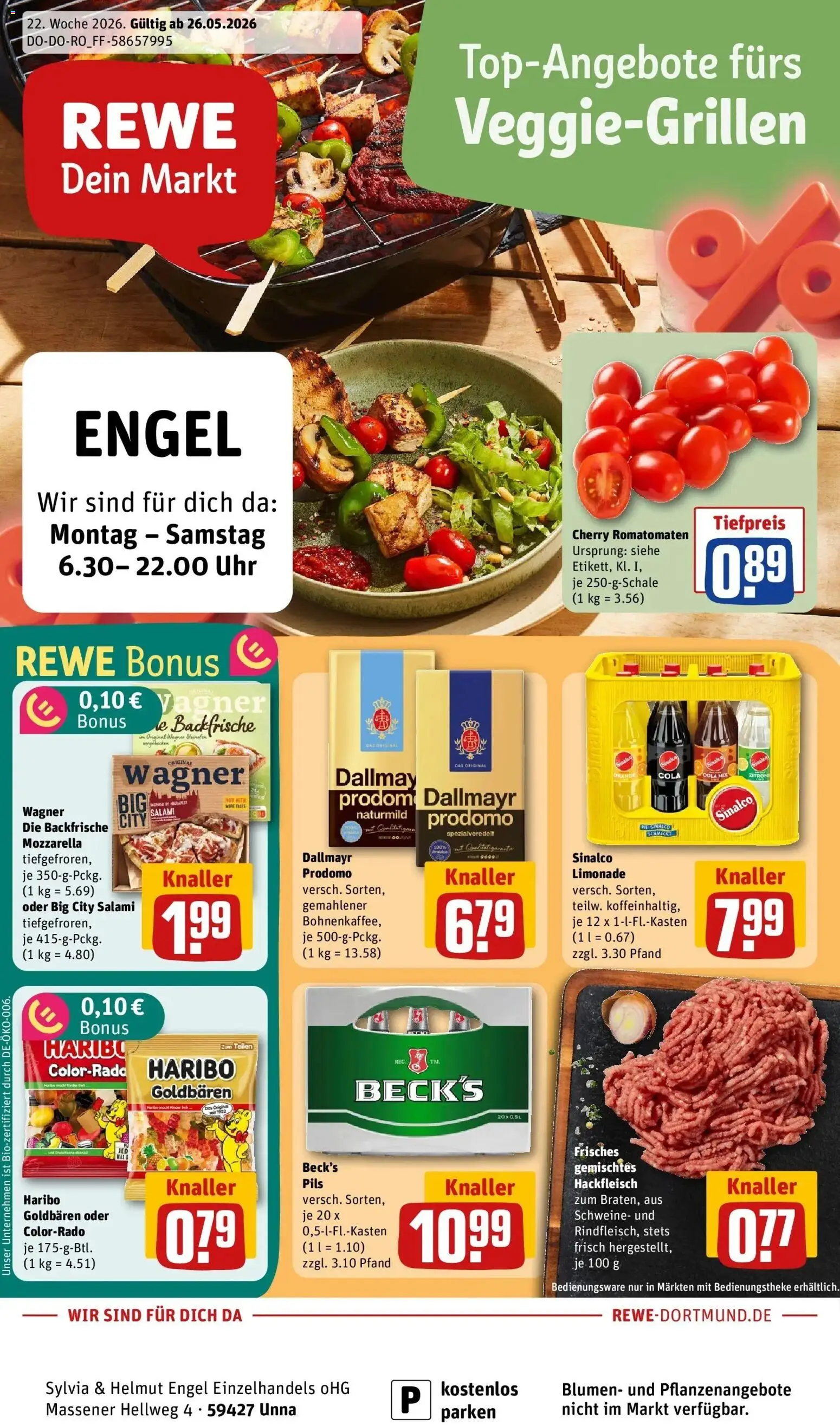 Vorschau von dem Prospekt des Geschäftes Rewe, gültig ab dem 26.05.2026
