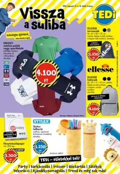 TEDi - TEDi akciós újság megtekintése, amely érvényes 2026.08.21.-től