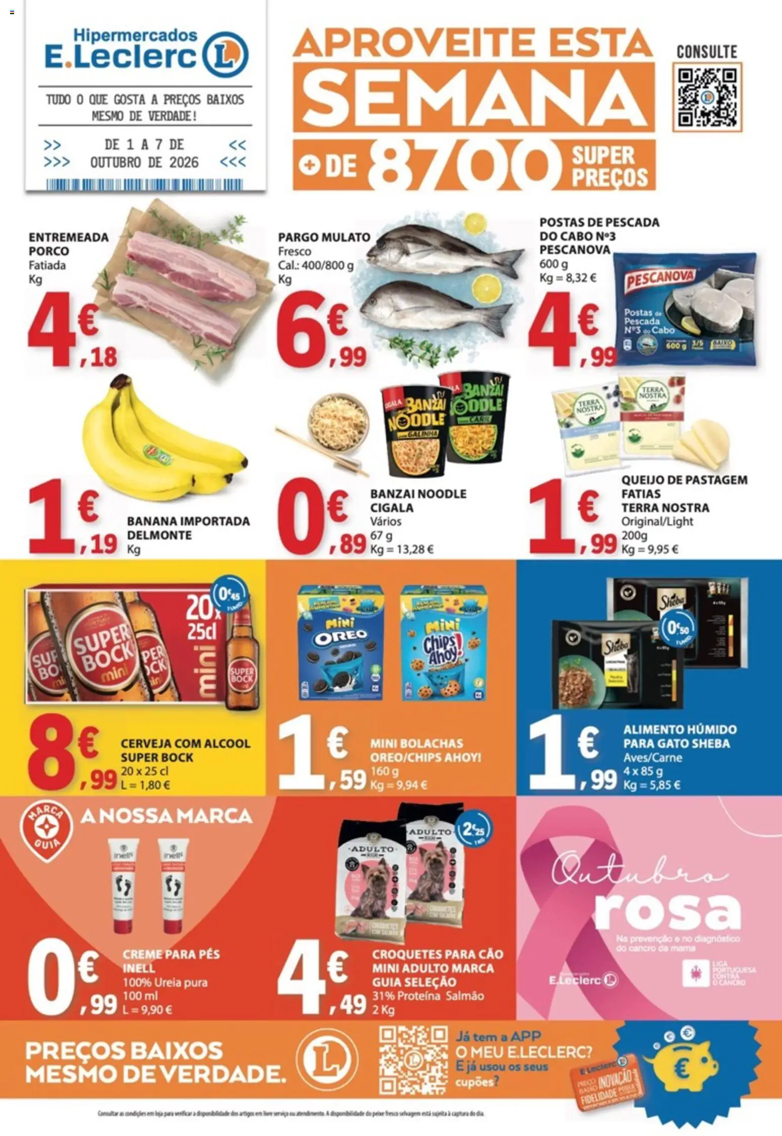 Pré-visualização do folheto da loja E.Leclerc válida a partir de 01/10/2026