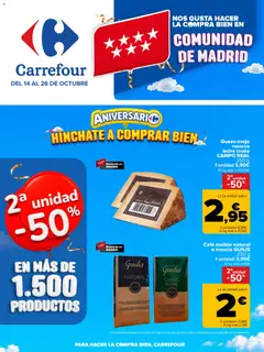 Vista previa del folleto de la tienda Carrefour válido desde el 14/10/2026 