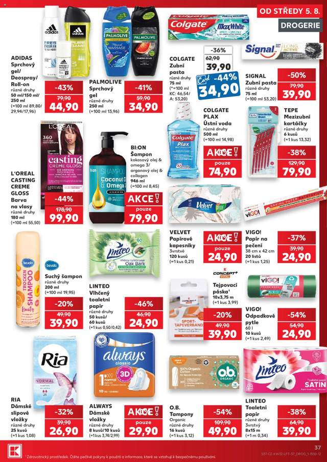 Nový Kaufland leták od 05.08.
