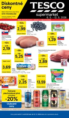 Náhľad Tesco letáku platného od 06.05.2026