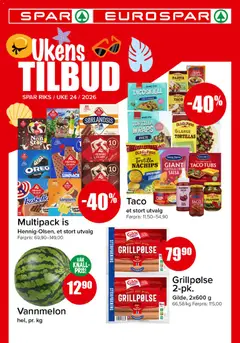 Forhåndsvis Spar kundeavis fra butikk Spar gyldig fra 08/06/2026