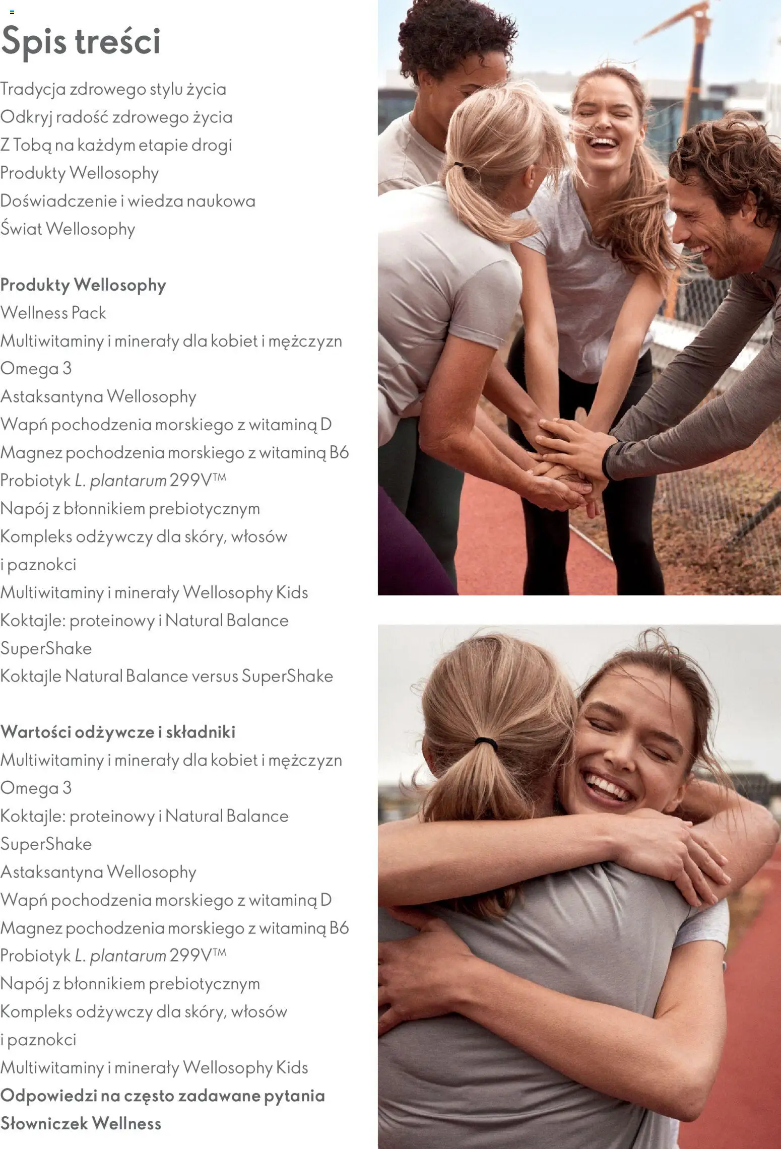 Pogląd gazetki "Przewodnik po produktach Wellosophy" ze sklepu Oriflame ważnej od 15.11.2023