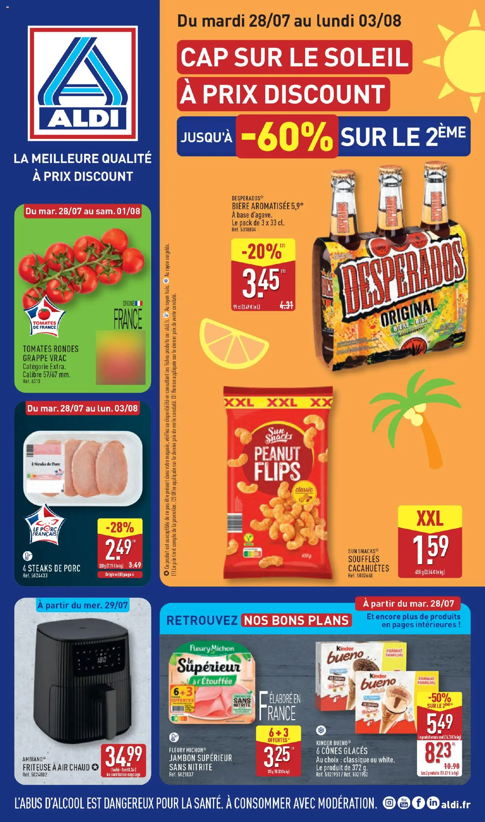Prévisualisation de Aldi catalogue du magasin Aldi formulaire valide 28/07/2026