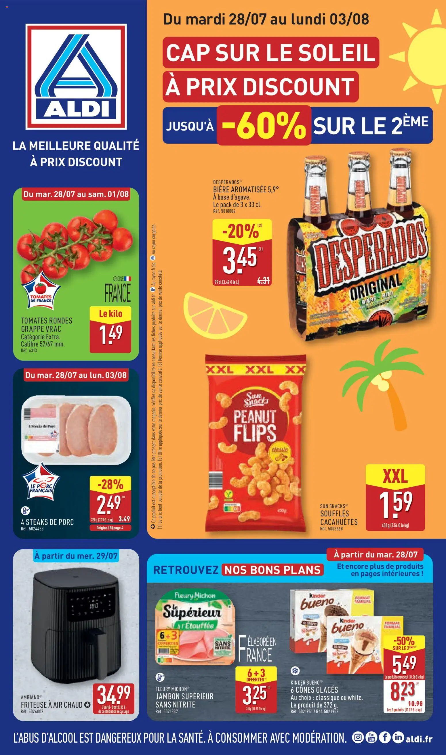 Prévisualisation de Aldi catalogue du magasin Aldi formulaire valide 28/07/2026