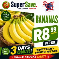 Preview of Super Save flyer valid from 29/05/2026
