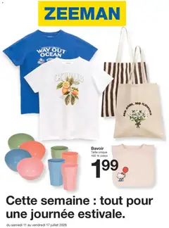 Prévisualisation de Zeeman Publicité du magasin Zeeman formulaire valide 11/07/2026