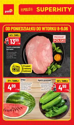 Pogląd gazetki "POLOmarket gazetka - Super Hity" ze sklepu POLOmarket ważnej od 08.06.2026