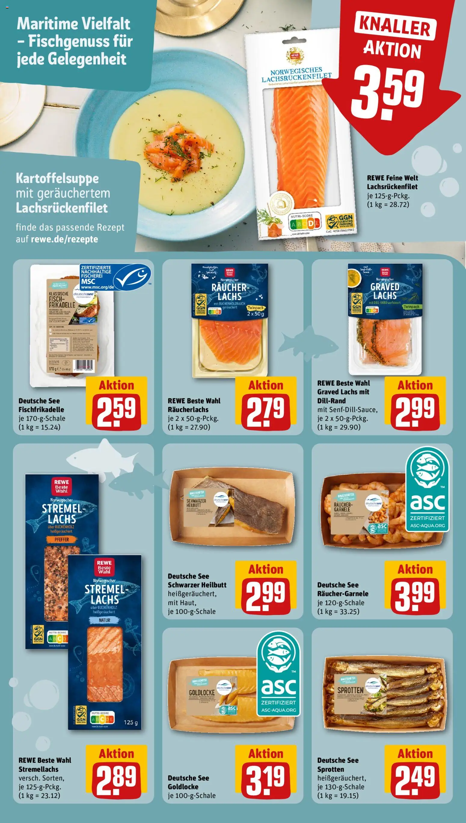 Vorschau von dem Prospekt des Geschäftes Rewe, gültig ab dem 26.10.2026