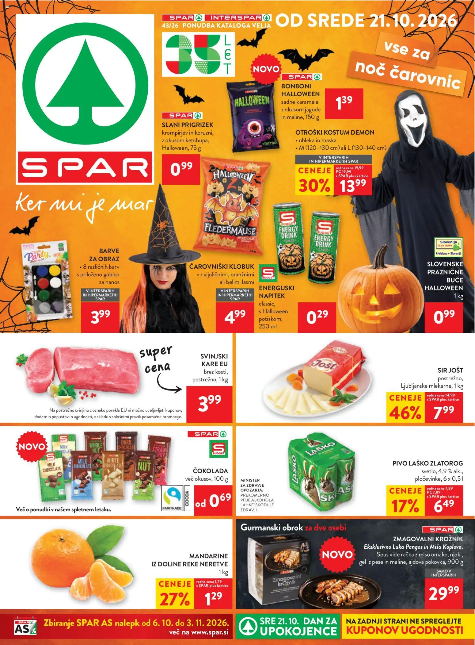 Predogled kataloga iz trgovine Spar veljaven od 21.10.2026