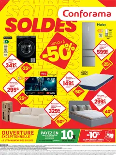 Prévisualisation de Conforama prospectus du magasin Conforama formulaire valide 24/06/2026