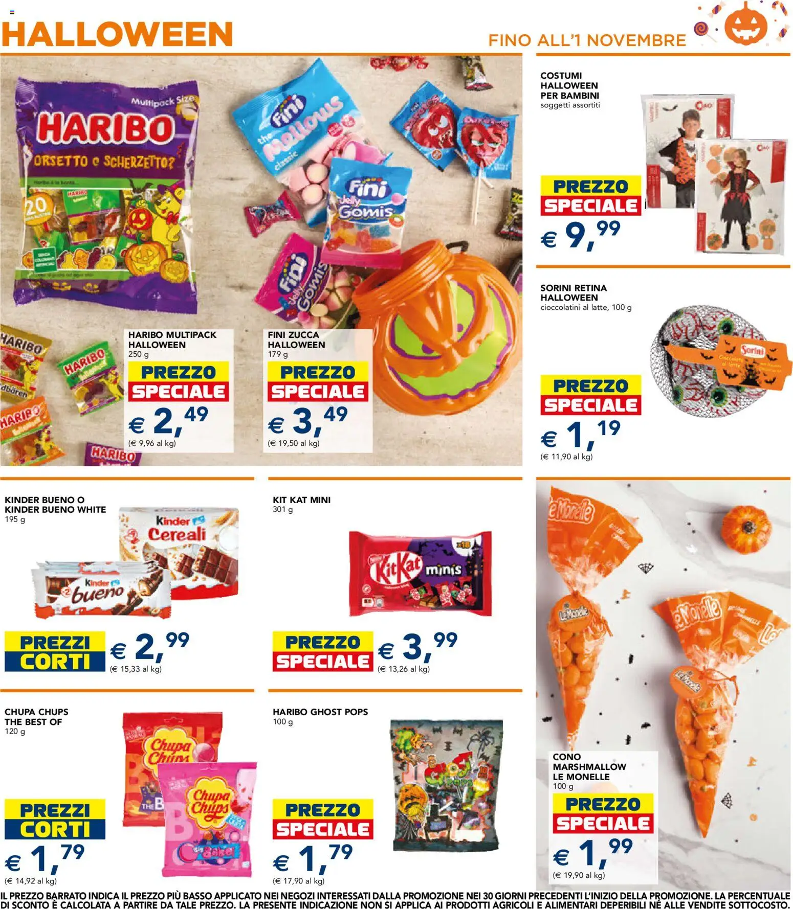 Anteprima dell'opuscolo Esselunga S volantino dal negozio Esselunga S valido da 22/10/2026 - The, Zucca, Cereali, Basso, Cioccolatini