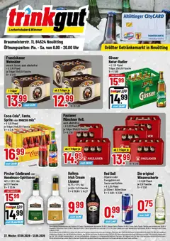 Vorschau von dem Prospekt des Geschäftes Trinkgut, gültig ab dem 07.09.2026