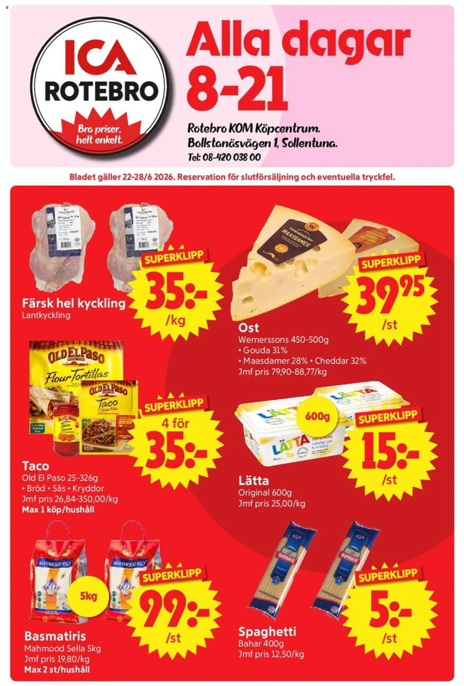 Förhandsgranska reklamblad Nya Pulsen erbjudanden från butik Nya Pulsen gäller från 22/06/2026