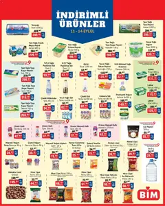 BİM BİM - İndirimli Ürünler 11.09.2026 - Broşürünün önizlemesi