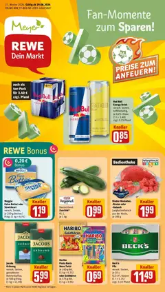 Vorschau von dem Prospekt des Geschäftes Rewe, gültig ab dem 28.06.2026