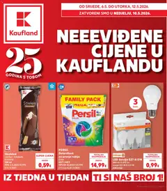 Pregled letka Split-Ravne njive trgovine Kaufland vrijedi od 06.05.2026