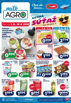 Náhľad Milk Agro letáku platného od 05.08.2026
