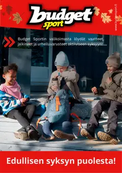 Kaupan Budget Sport Budget Sport tarjoukset esikatselu, voimassa 14/10/2026