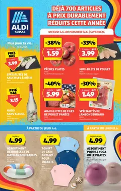 Vorschau des Merkblatts Aldi aktionen FR vom Shop Aldi gültig von 04.06.2026 bis 10.06.2026