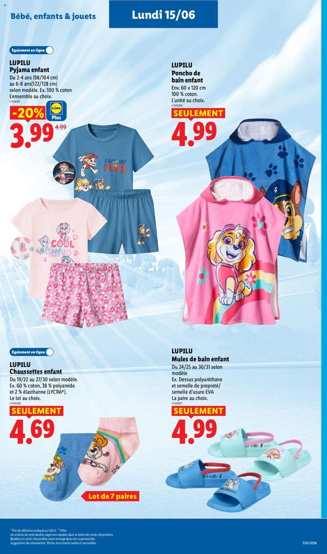 Nouveau catalogue Lidl à partir du 11/06