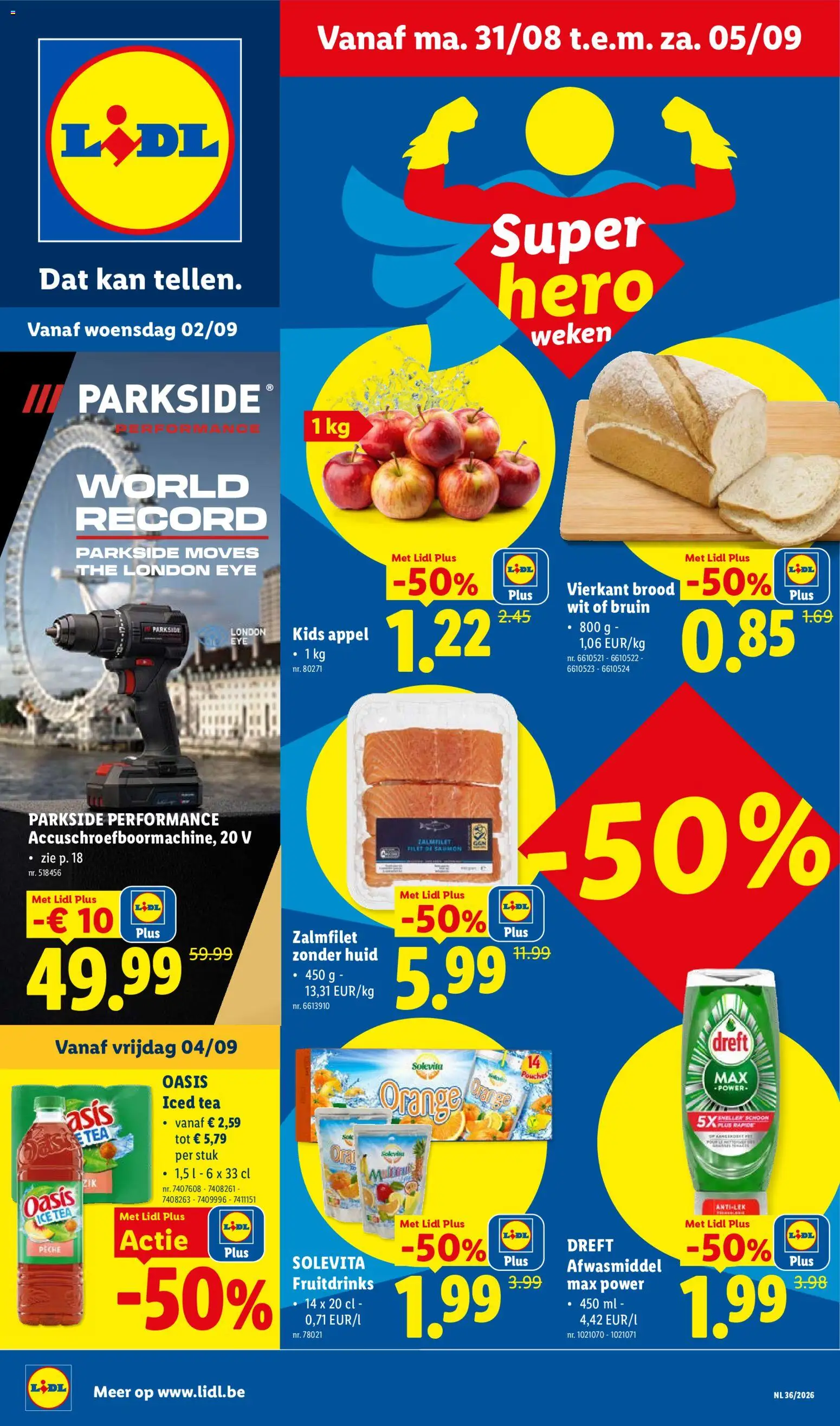 Voorbeeld van Lidl Folder week 36 van winkel Lidl geldig vanaf 31/08/2026
