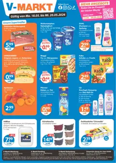 Vorschau von dem Prospekt des Geschäftes V-Markt, gültig ab dem 18.05.2026