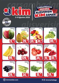 Kim Market Kim Market Katalog - Ege Insert 05.08.2026 - Broşürünün önizlemesi