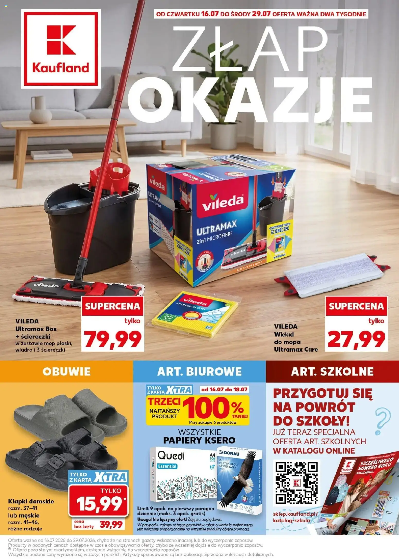 Pogląd gazetki "Kaufland gazetka - Złap Okazje" ze sklepu Kaufland ważnej od 16.07.2026