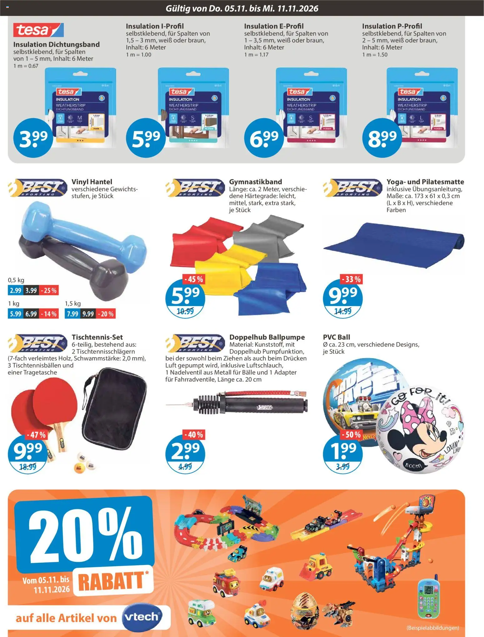 Vorschau von dem Prospekt des Geschäftes V-Markt, gültig ab dem 05.11.2026