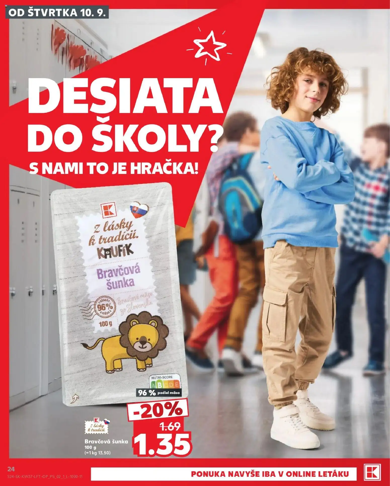 Náhľad Kaufland letáku platného od 10.09.2026