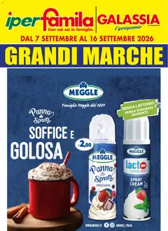 Anteprima dell'opuscolo Galassia volantino Grandi Marche dal negozio Galassia valido da 07/09/2026