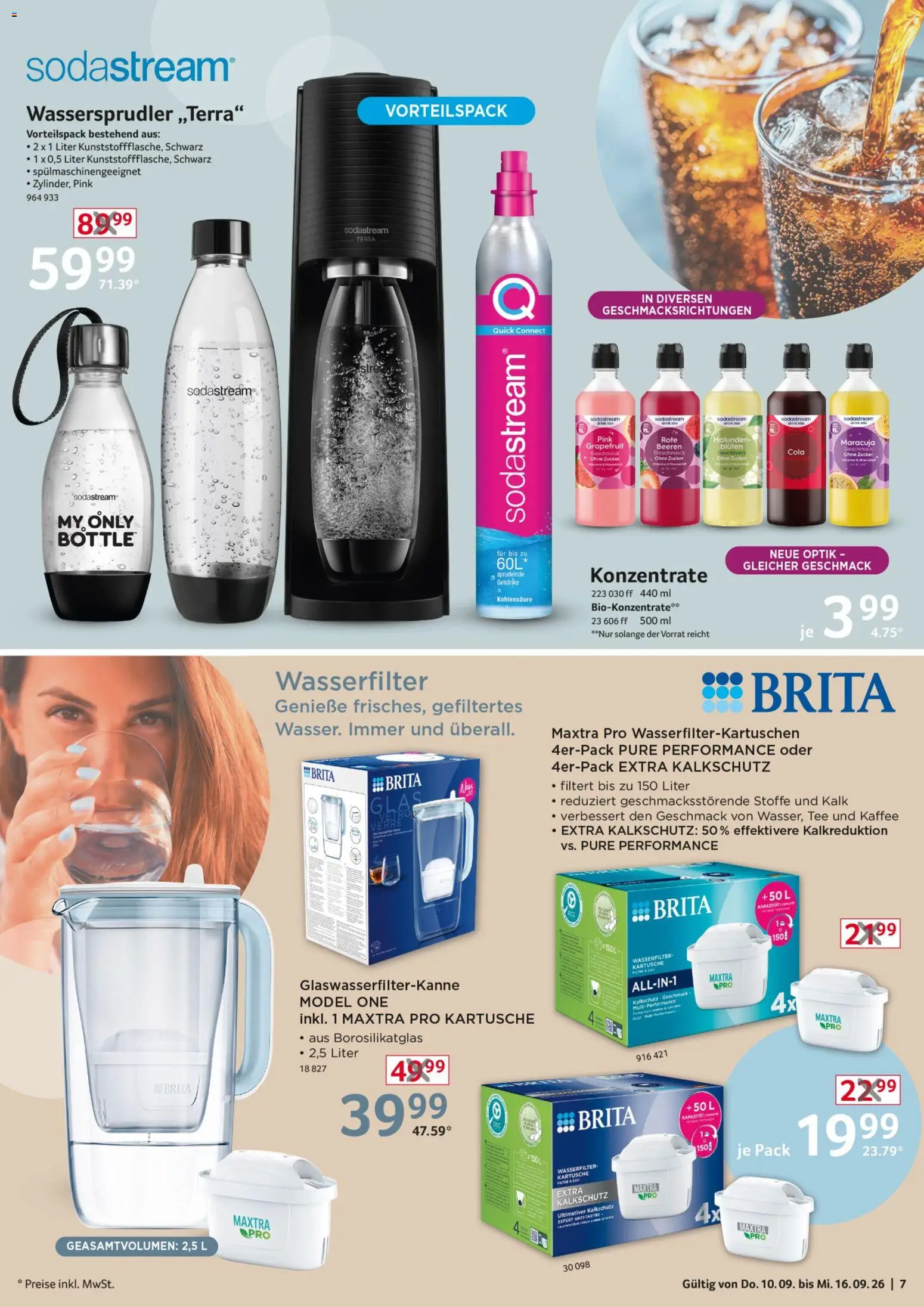 Vorschau von dem Prospekt des Geschäftes Selgros, gültig ab dem 10.09.2026 - Kaffee, Sodastream, Tee, Cola, Grapefruit, Kalk, Zucker