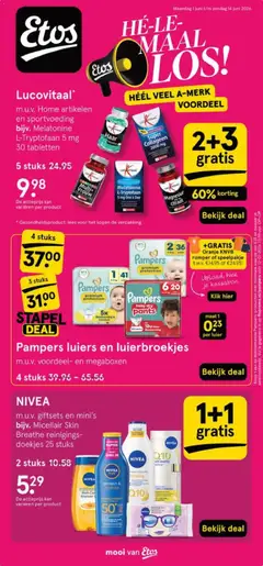 Voorbeeld van Etos folder van winkel Etos geldig vanaf 01-06-2026