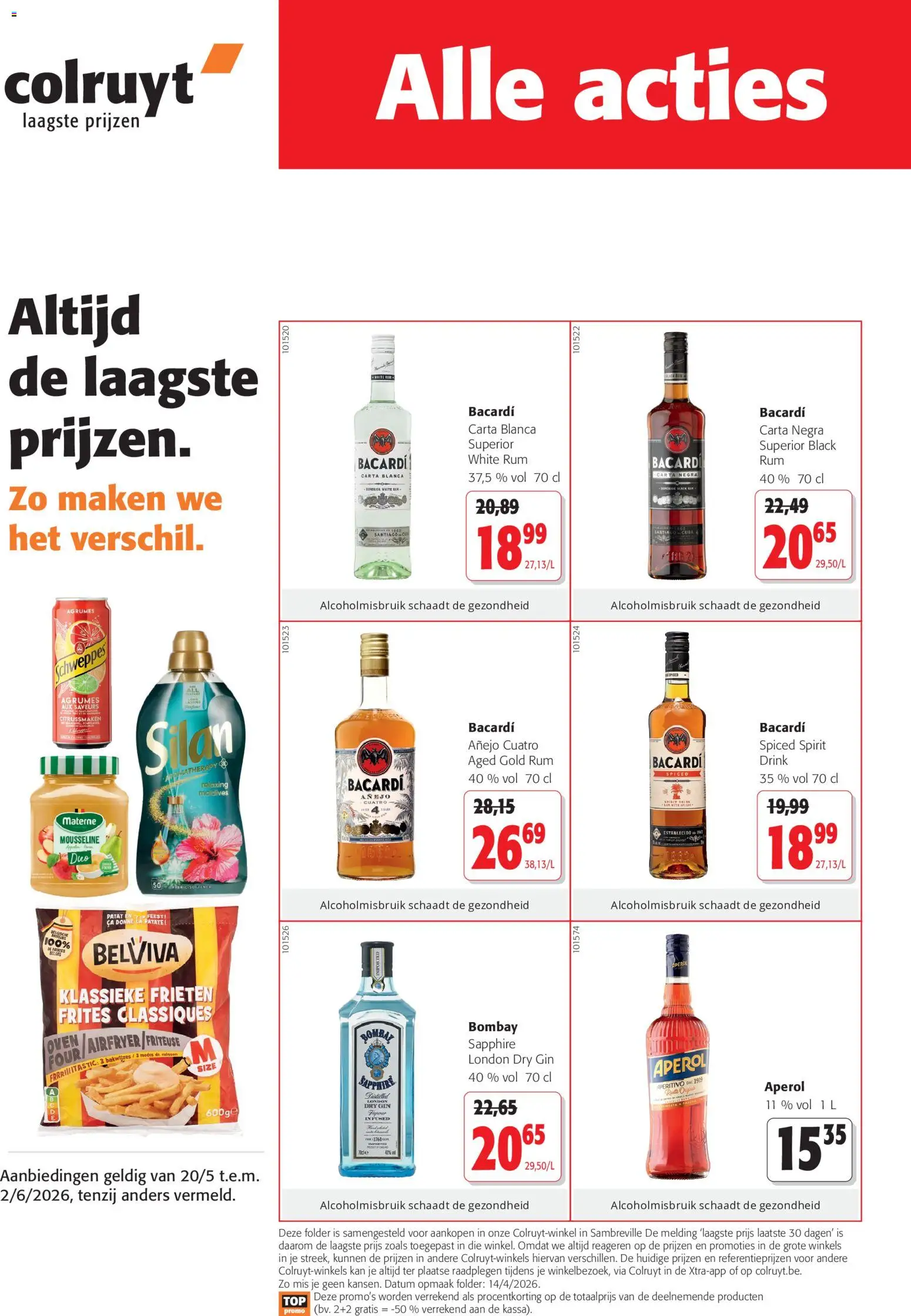 Voorbeeld van Colruyt Folder / Publicité van winkel Colruyt geldig vanaf 20/05/2026