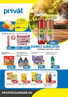 PRIVÁT - PRIVÁT Déli vármegyék megtekintése, amely érvényes 2026.07.30.-től
