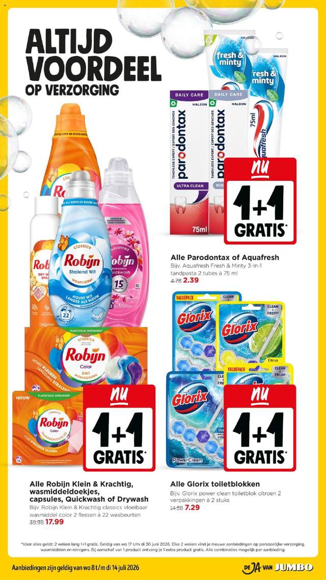 Nieuwe Jumbo folder vanaf 08-07