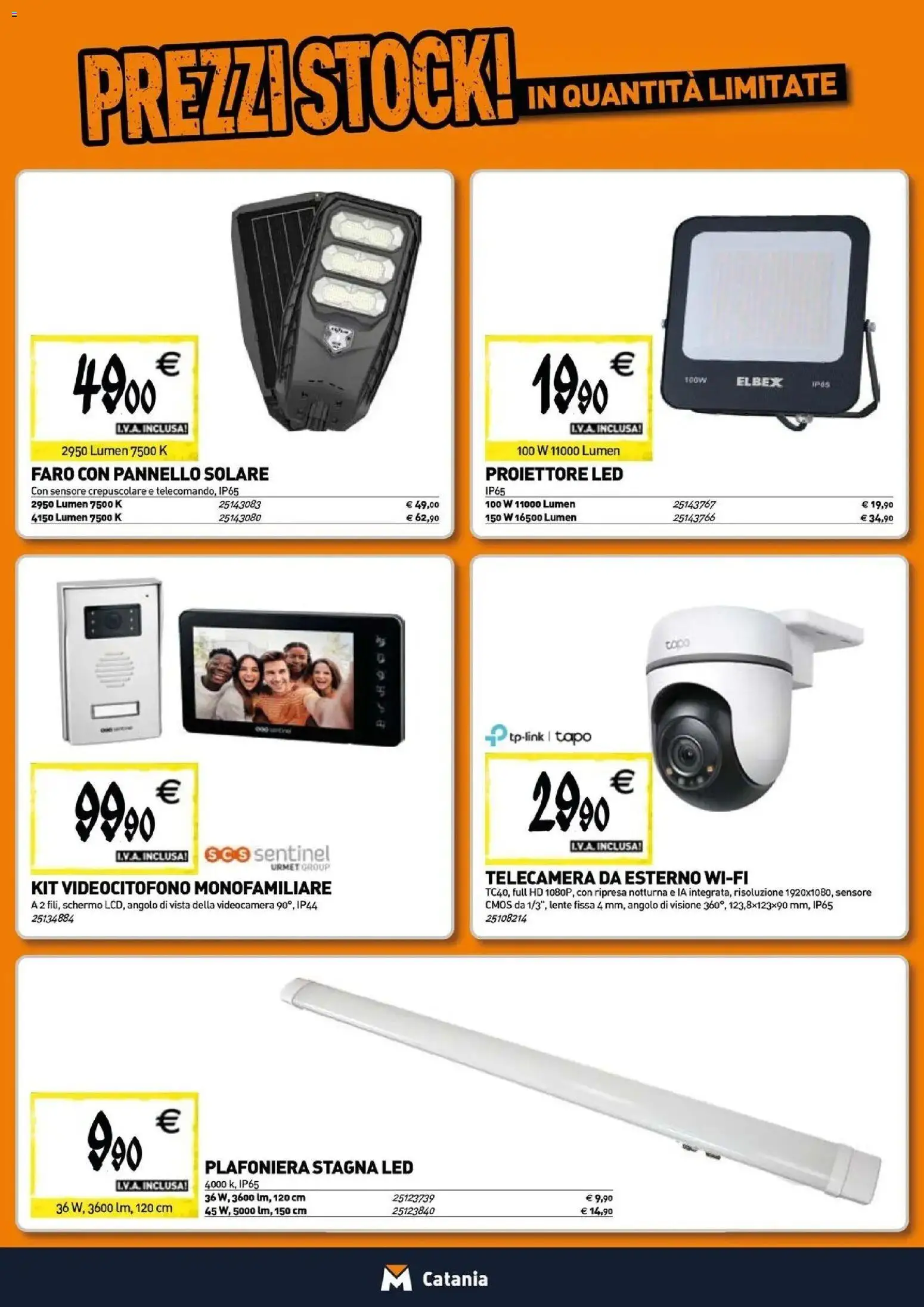 Anteprima dell'opuscolo TECNOMAT catalogo Misterbianco dal negozio TECNOMAT valido da 29/10/2026 - Videocamera, Schermo