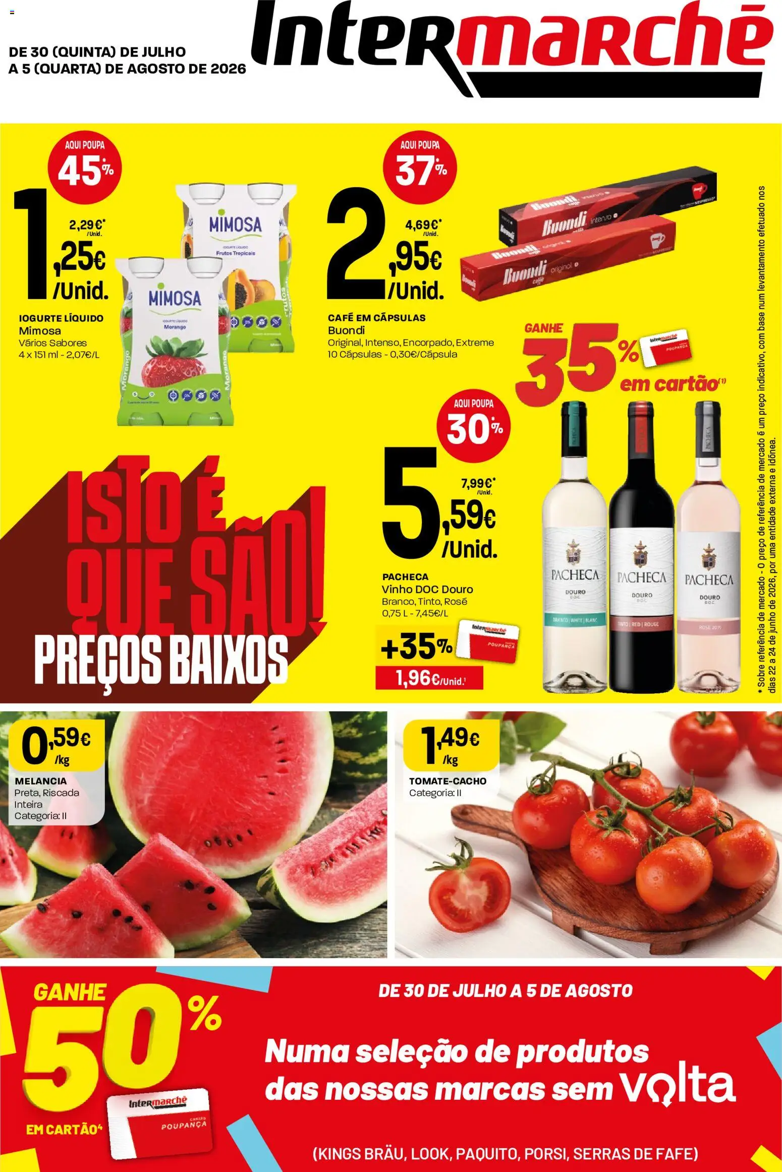 Pré-visualização do folheto da loja Intermarché válida a partir de 30/07/2026