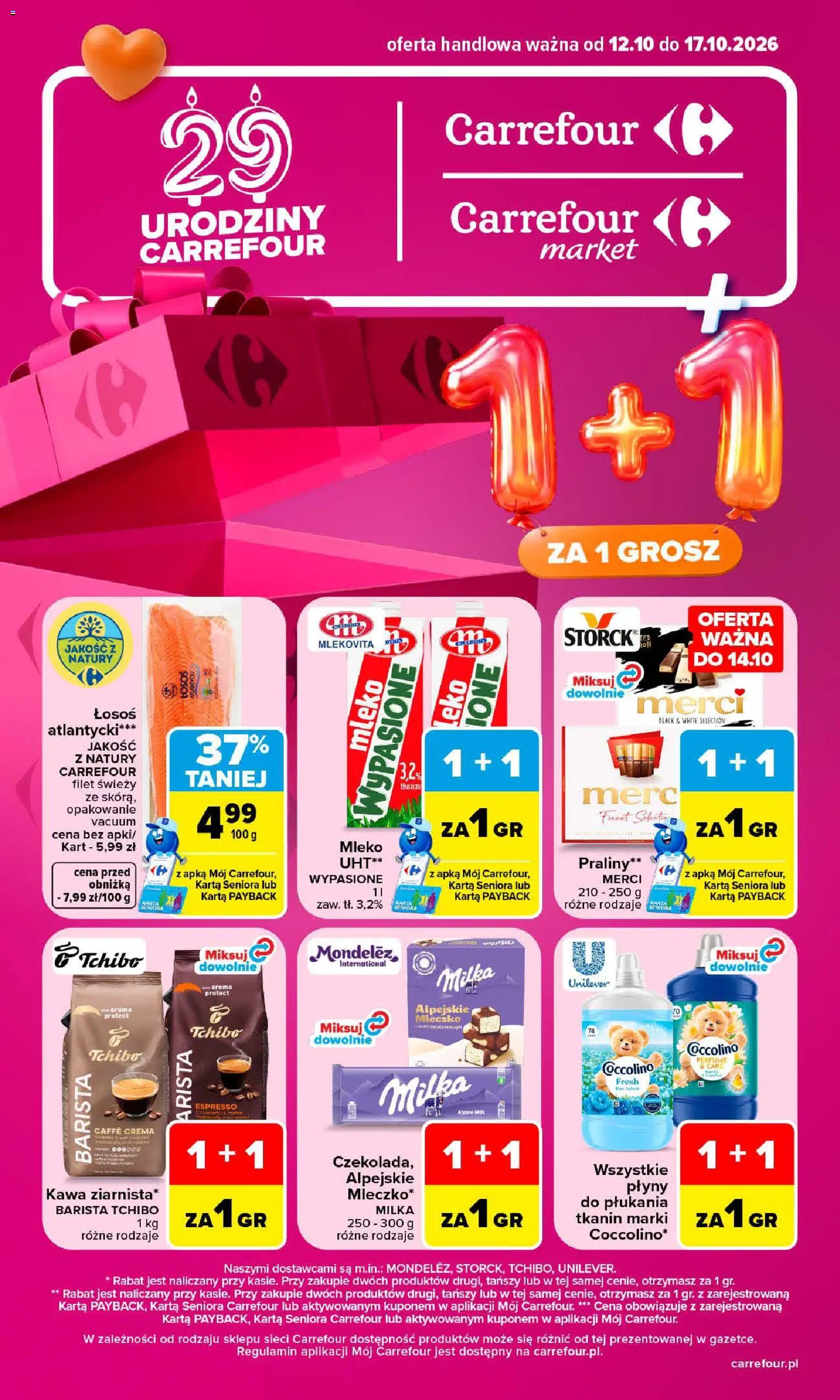 Pogląd gazetki "Carrefour gazetka" ze sklepu Carrefour ważnej od 12.10.2026