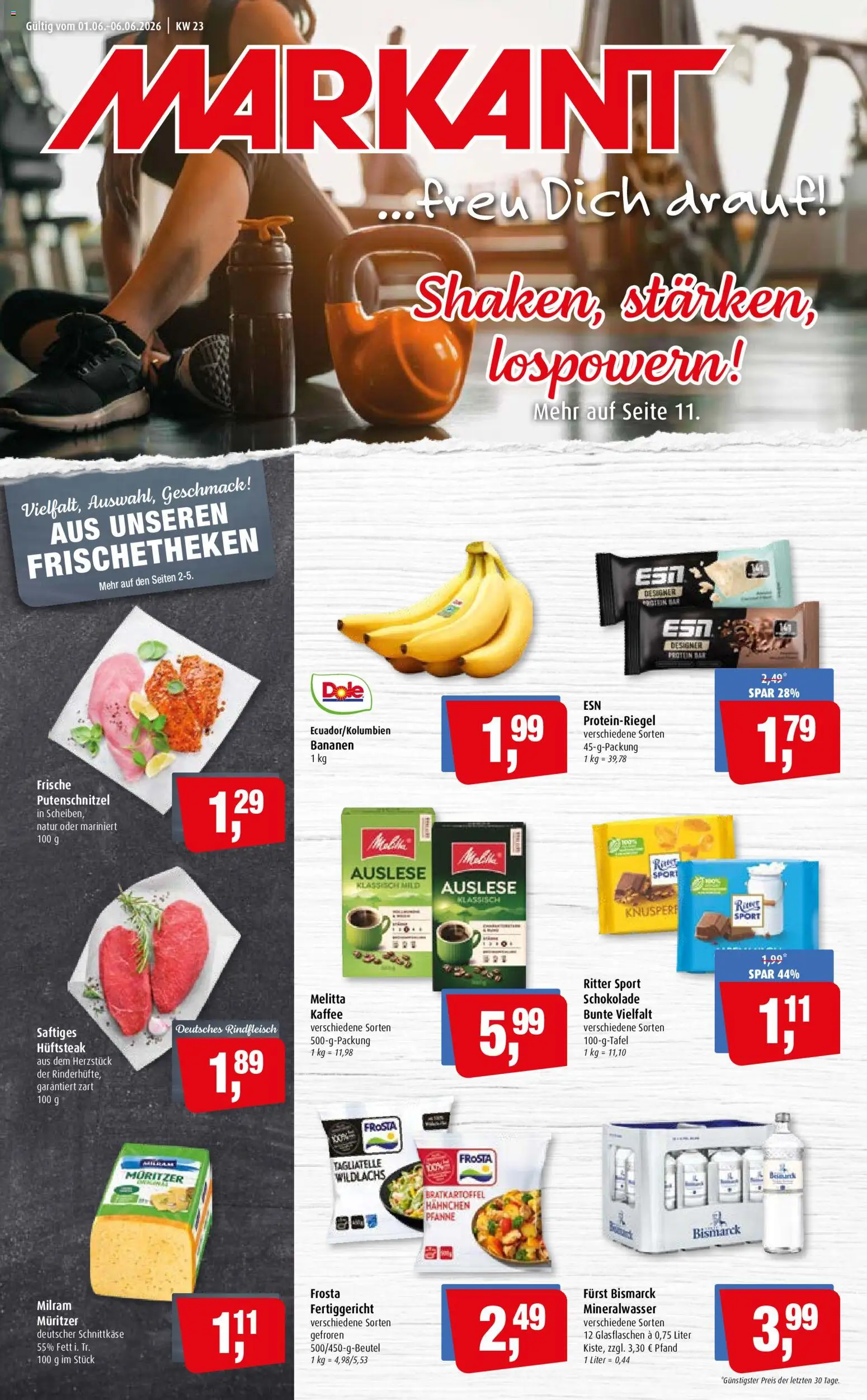 Vorschau von dem Prospekt des Geschäftes Markant, gültig ab dem 01.06.2026