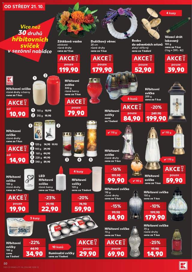 Nový Kaufland leták od 21.10.